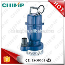 Fornecedor chinês Chimpanzé 750 W 1HP Alta Qualidade 100% de Fio de Cobre Interruptor Flutuador Melhor Alumínio Submersíveis Bombas QDX10-16-0.75